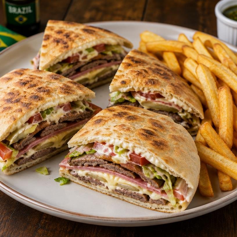 Imagem ilustrativa de lanches grelhados e beirutes