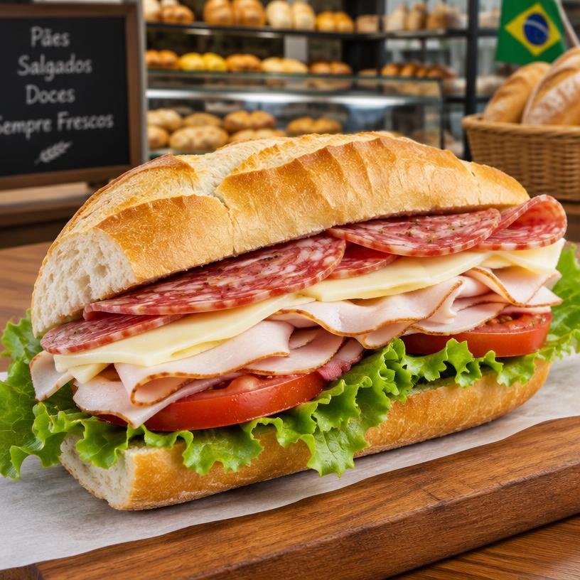 Imagem ilustrativa de lanches frios