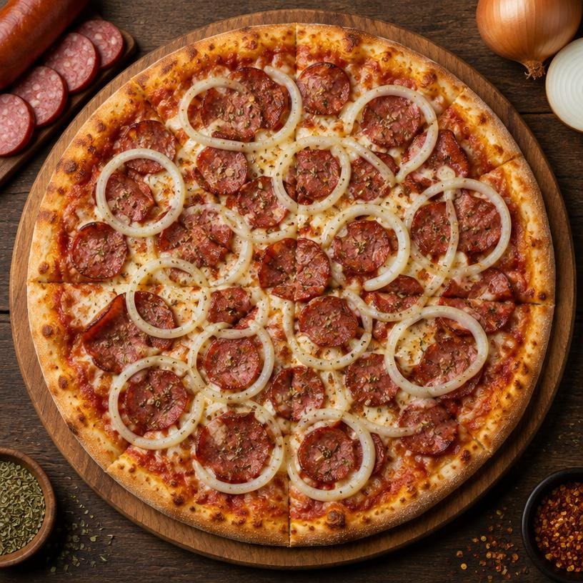 Imagem ilustrativa de pizzas